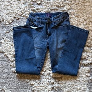 NYDJ Straight Leg Dark Indigo Jeans